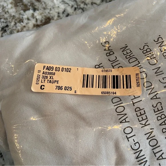 Appleseed's Everyday Knit Long Skirt Light Taupe XL New - Picture 4 of 7